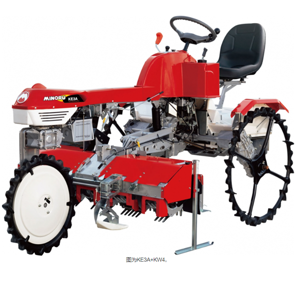 MINORU日本進口水田驅動除草機KW6 KE3A六行型
