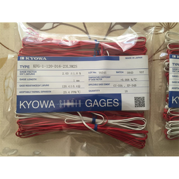 日本KYOWA共和配件耗材應(yīng)變片KFGS-1-350-D17-16 L30C2R