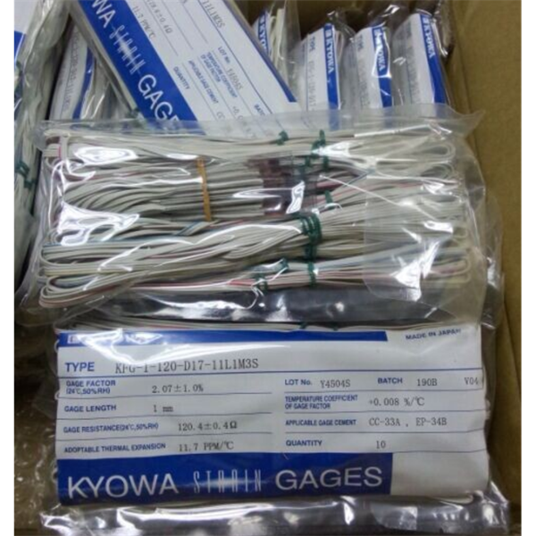 日本KYOWA共和配件耗材應(yīng)變片KFGS-1-350-D17-16 L30C2R