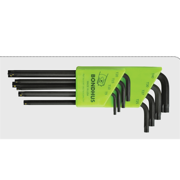 美國Bondhus波頓 短公制 六角 L 型扳手 單個	22711