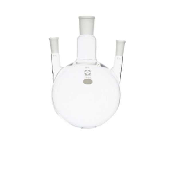 日本SIBATA柴田科學滑動三口圓底培養瓶005360-19300