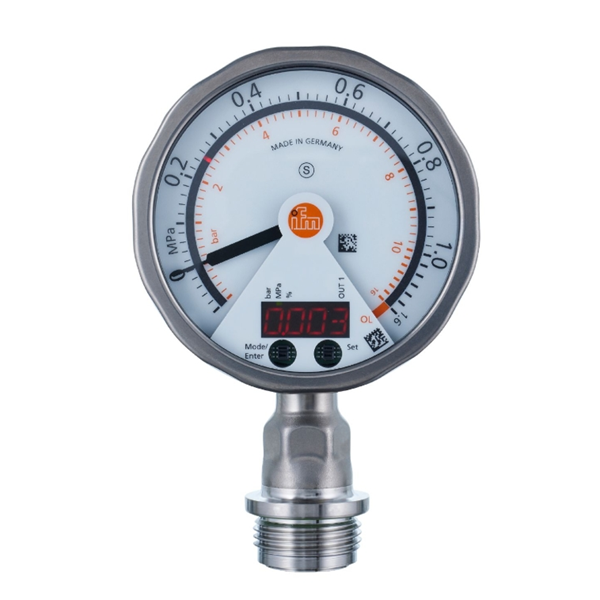 德國IFM易福門帶陶瓷測量單元的壓力變送器PP7552 PP-100-SBG14-QFPKG/US/ /V