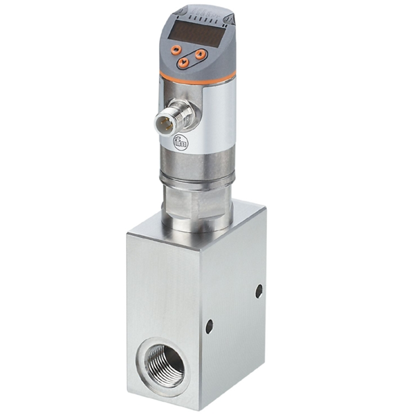 德國IFM易福門帶止回閥及顯示屏的流量計SB7244