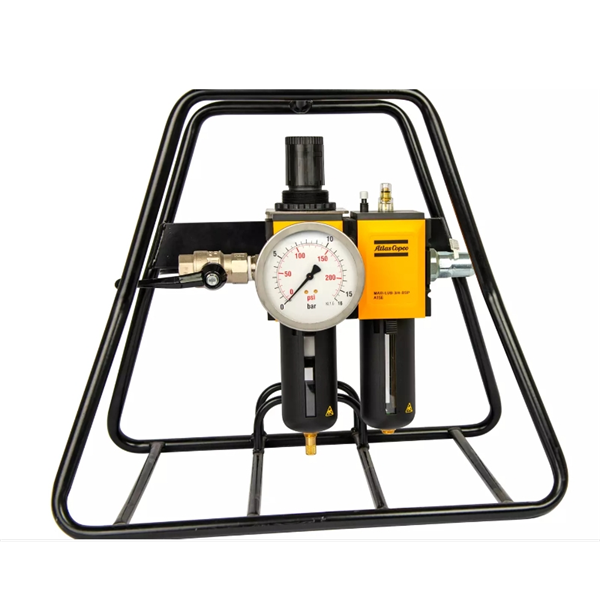 AtlasCopco瑞典三聯件支架FRL-STAND-MAXI-NPT 9090303003