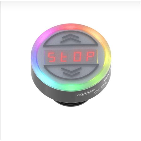 BANNER邦納美國 K50 Pro 觸摸按鈕系列拾取指示燈K50PTAMRGB7AQ