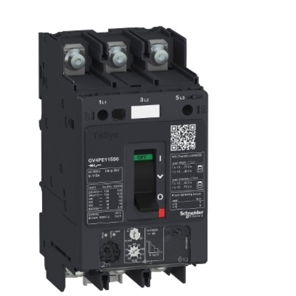 SCHNEIDER施耐德電動機斷路器GV4P115B6