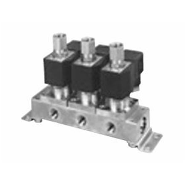 CKD喜開理多種流體直動式2通電磁集成閥GAG433G-4-10-DC 100V